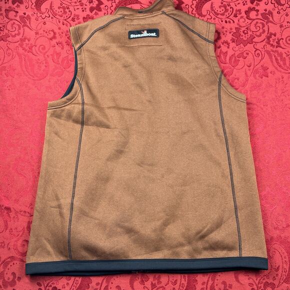 Powder River Outfitters Softshell‎ Vest Men L Brown Rock&Roll/Music Fest NWT - Picture 10 of 12